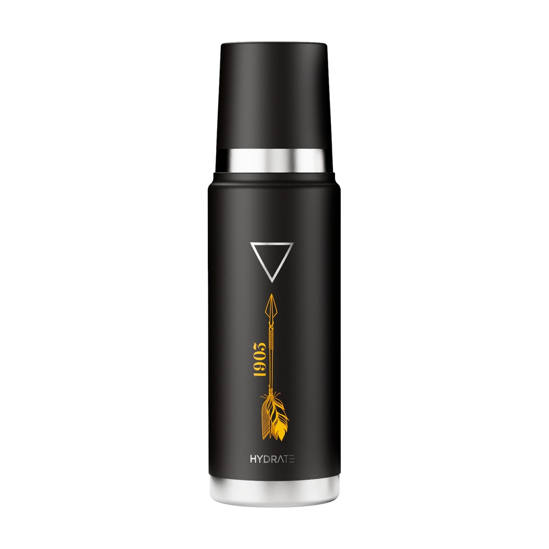 BULLET 915 ML BLACK - CLUB GUARANÍ - Hydrate MATE BALA 915 ML NEGRO - CLUB GUARANÍ - Hydrate