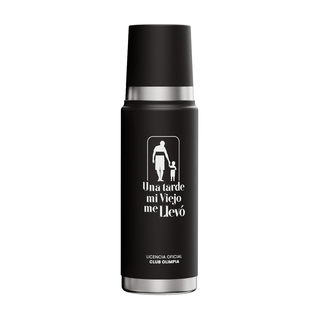 MATE BALA 915 ML NEGRO - CLUB OLIMPIA - Hydrate