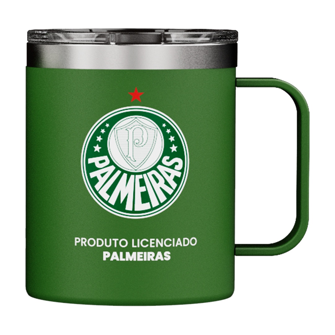 COFFEE MUG 355 ML VERDE MILITAR - SOCIEDADE ESPORTIVA PALMEIRAS - Hydrate